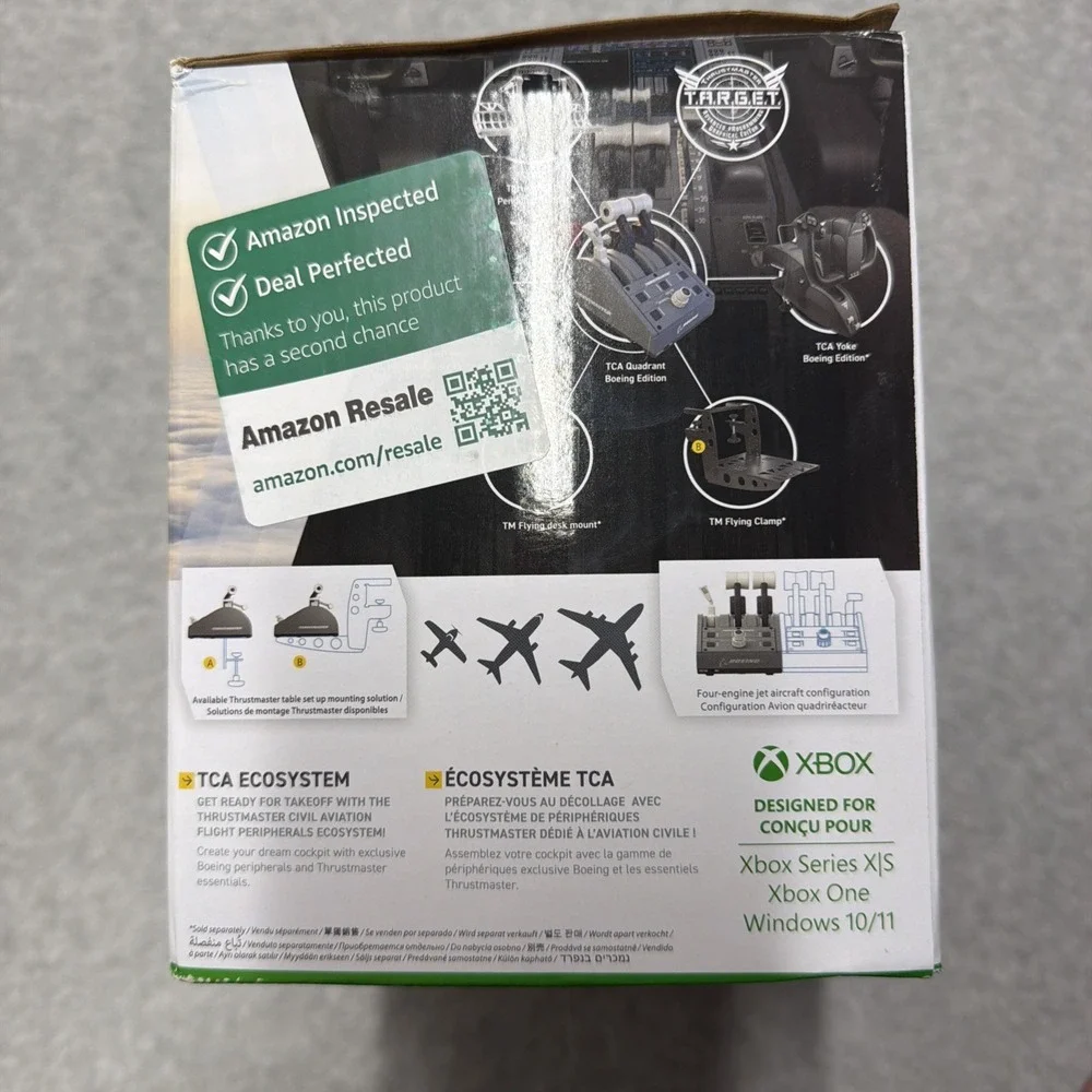 Thrustmaster TCA Quadrant Boeing Edition Controller for Microsoft Xbox